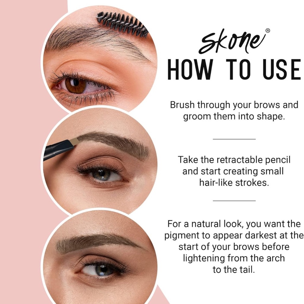 Skone Brow Wand • Brow Pencil in Creamy Chai (Taupe) - Picture 4 of 7